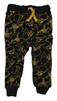 Černé tepláky s Batmanem 