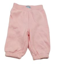 Růžové zateplené tepláky s medvídkem GAP