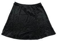 Černá sametová sukně H&M