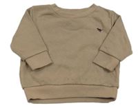 Béžová mikina s výšivkou Next