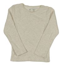 Béžové žebrované spodní triko F&F