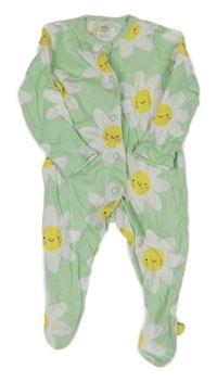 Světlezelený overal s květy F&F