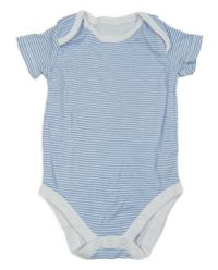 Modro-bílé pruhované body Nutmeg