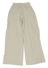 Smetanové culottes tepláky Zara