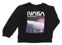 Černá mikina Nasa H&M