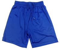 Safírové sportovní kraťasy s logem UMBRO