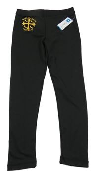 Nové - černé legíny s nápisy AWDis