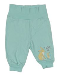 Pomněnkové tepláky s králíčky - Hádej, jak moc tě mám rád!