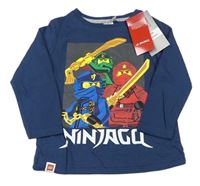 Tmavomodré triko s Lego Ninjago Lego