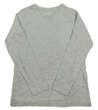 Světlešedé melírované triko Friboo