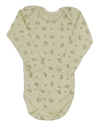 Krémové květované body se psy Impidimpi