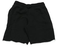 Černé teplákové kraťasy H&M