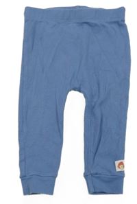 Modré žebrované lehké tepláky George