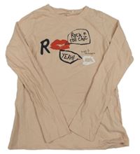 Světlerůžové triko s nápisem Name it