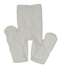 Bílé punčocháče Primark