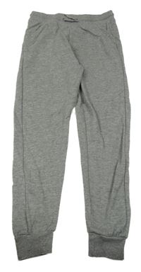 Šedé melírované tepláky Nutmeg