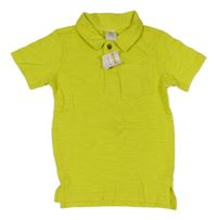 Nové - neonově žluté polo tričko gymboree