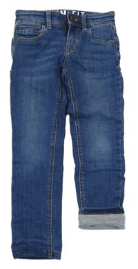 Modré podšité skinny rifle C&A