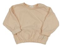 Světlerůžová mikina 