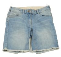 Světlemodré riflové kraťasy C&A