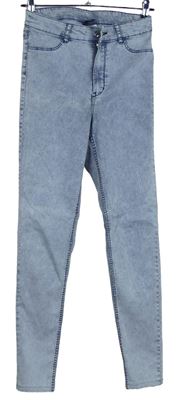 Dámské světlemodré skinny rifle H&M