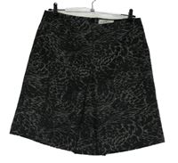 Dámská černo-šedá vzorovaná vlněná sukně Country Casuals 