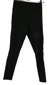 Dámské černé sportovní funkční legíny 