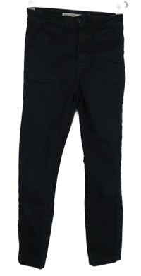 Dámské černé skinny rifle Asos 