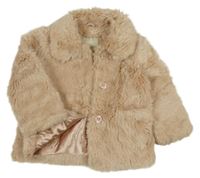 Světlerůžový kožíšek Mothercare 