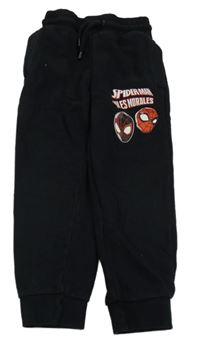 Černé tepláky se Spidermanem Marvel