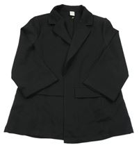 Černý sakový cardigan Shein