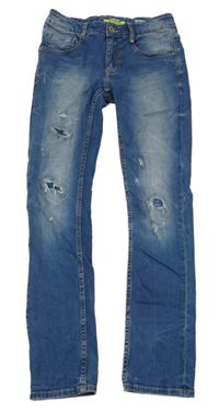 Modré skinny rifle s prošoupáním Vingino