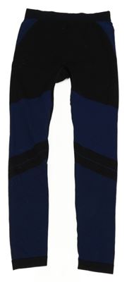 Černo-modré spodní funkční kalhoty Crivit