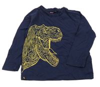 Tmavomodré triko s dinem Sergent major