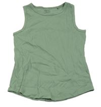 Khaki žebrovaný top Next