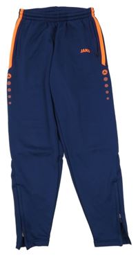 Tmavomodro-oranžové sportovní tepláky JAKO-O