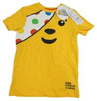 Žluté tričko s Pudseym George