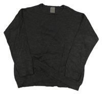 Tmavošedý lehký svetr Zara