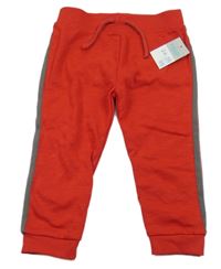 Nové - Červené tepláky s proužkem Primark