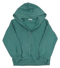 Šalvějová propínací oversize mikina s kapucí M&S