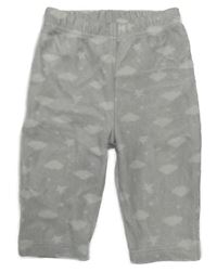 Šedé sametové tepláky s mraky C&A