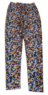 Barevné puntíkaté legíny Shein