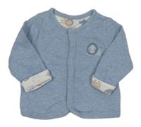 Světlemodrá propínací mikina se lvem Mothercare