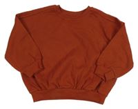 Cihlová oversize mikina George 