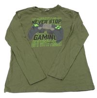 Khaki triko s ovladačem Chapter Young vel. 176