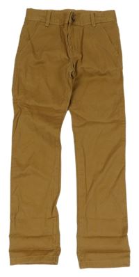 Nové - Béžové plátěné chino kalhoty M&S