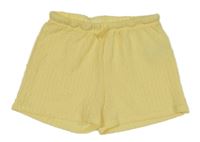 Žluté vzorované kraťasy F&F