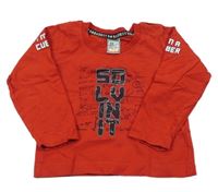 Červené triko s nápisem Bad Boys