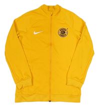 Pomerančová sportovní fotbalová propínací mikina Kaizer Chiefs Nike