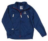 Tmavomodrá softshellová bunda se znakem 